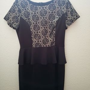 Black cocktail dress